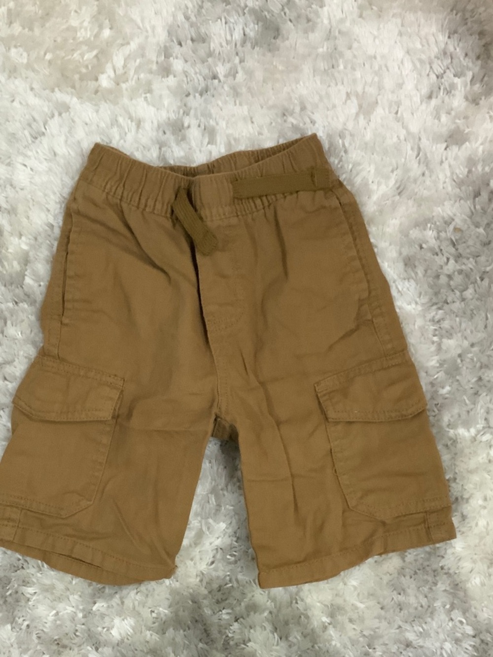 Kids Cargo Shorts in Brown